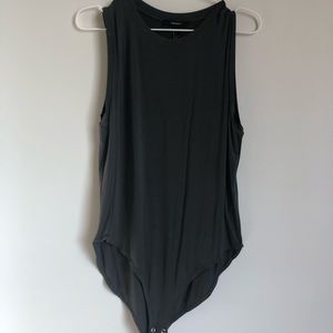 Olive body suit
